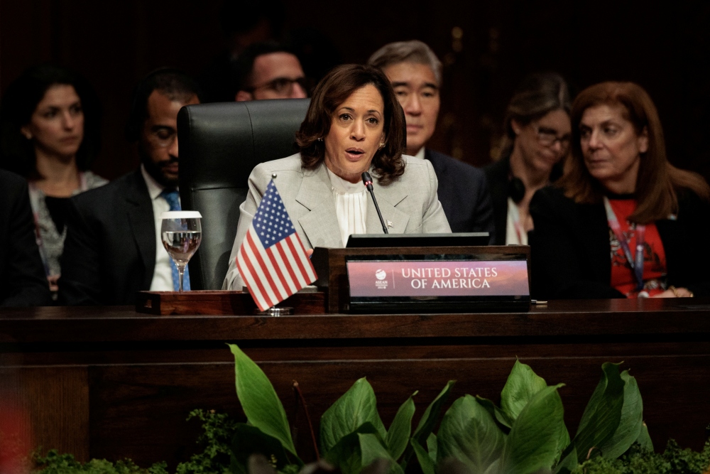 Phó Tổng thống Mỹ Kamala Harris. Ảnh: Reuters