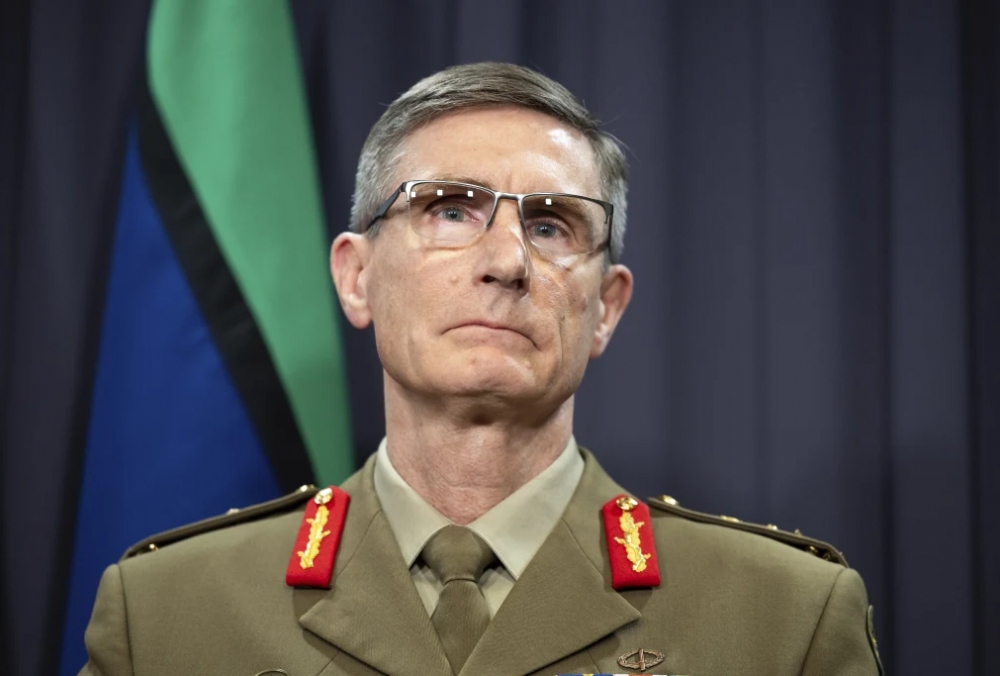 Tư lệnh lực lượng Quốc phòng Australia - Tướng Angus Campbell. Ảnh: Alex Ellinghausen