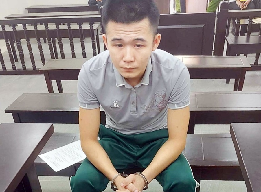 Hà Văn Vụ tại phiên xét xử.