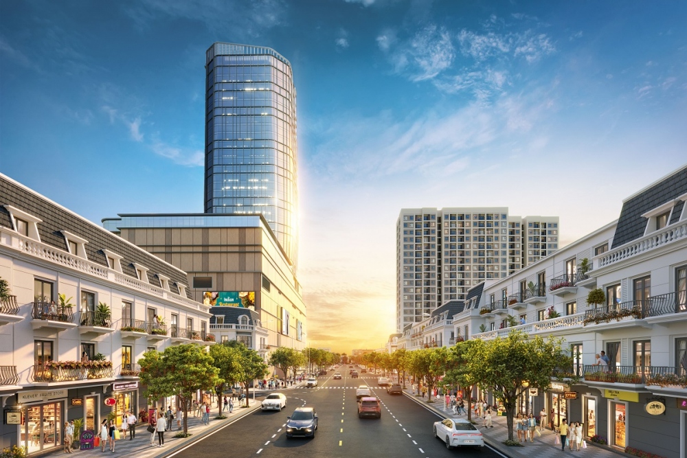 Quần thể thương mại - dịch vụ Vincom Shophouse Diamond Legacy hứa hẹn trở thành điểm đến đẳng cấp ngay trung tâm TP. Vinh
