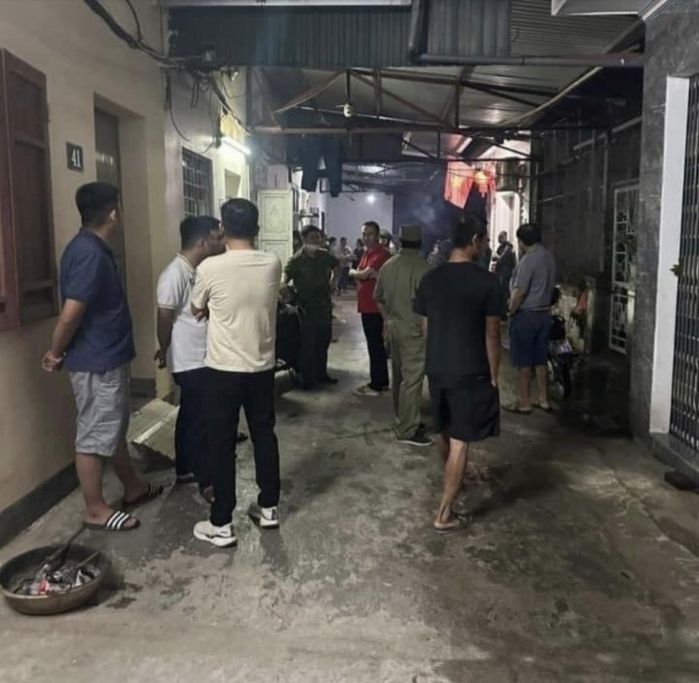 Khu nhà trọ nơi xảy ra vụ việc