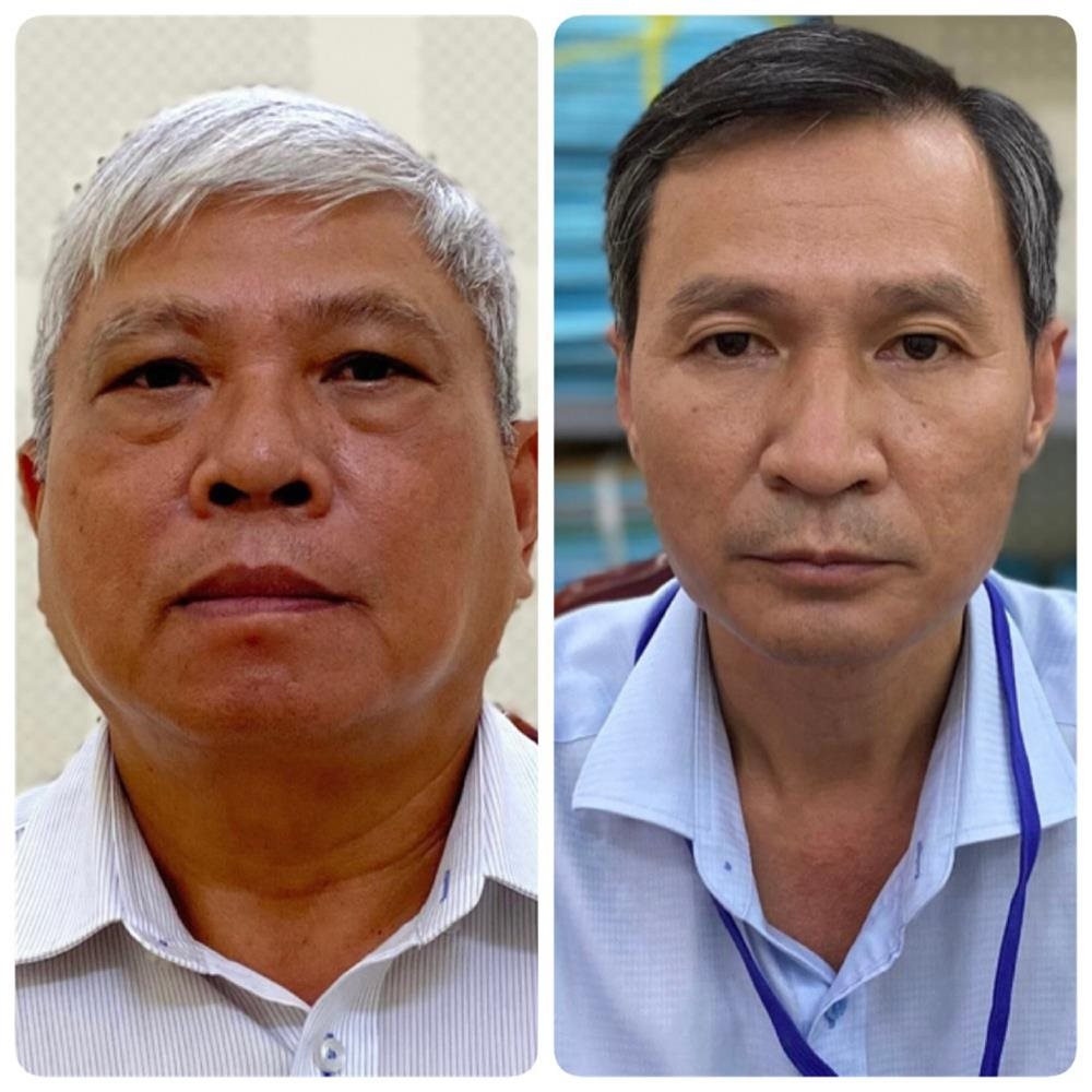 Các bị cáo Đặng Quang Việt và Nguyễn Thành Nhân (ảnh: BCA)