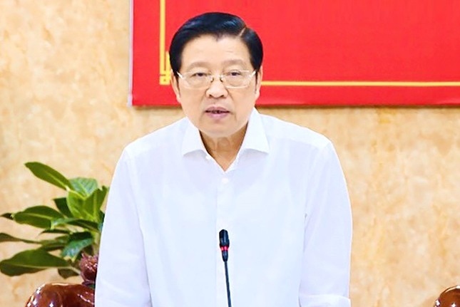 Ông Phan Đình Trạc - Ủy viên Bộ Chính trị, Trưởng ban Nội chính Trung ương.