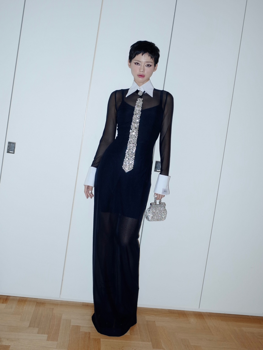 Khánh Linh ấy gấn tượng tại Milan Fashion Week