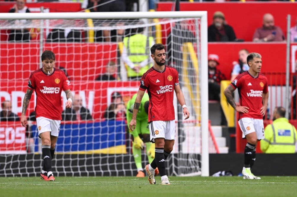 MU gặp nhiều khó khăn ở đầu mùa giải 2023/2024 (Ảnh: Getty)