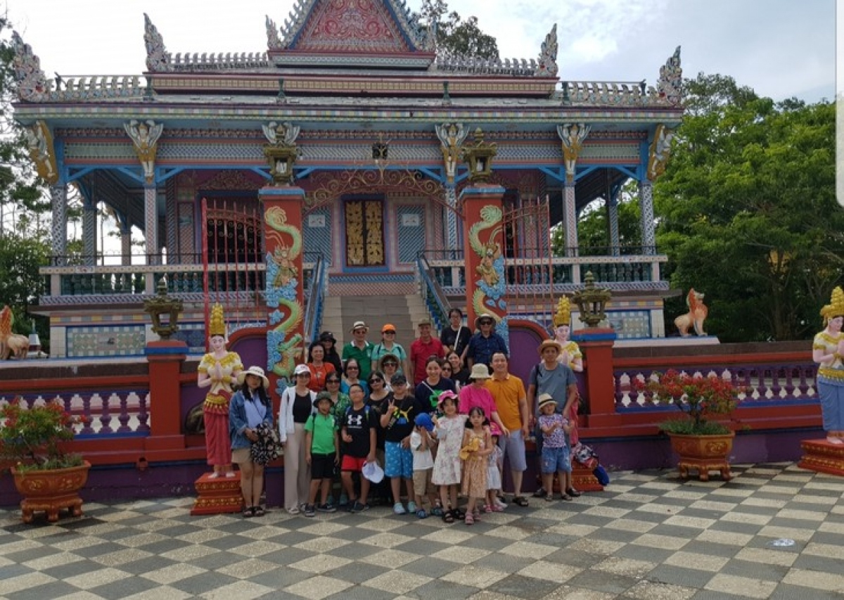 The main hall of Chen Kieu pagoda (Photo: Ngoc Anh)
