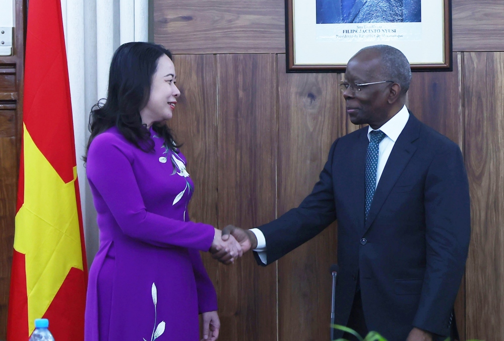 Nhận lời mời của Thủ tướng nước Cộng hòa Mozambique Adriano Maleiane, Phó Chủ tịch nước Võ Thị Ánh Xuân cùng đoàn đại biểu cấp cao Việt Nam thăm chính thức Cộng hòa Mozambique từ ngày 10-13/9/2023