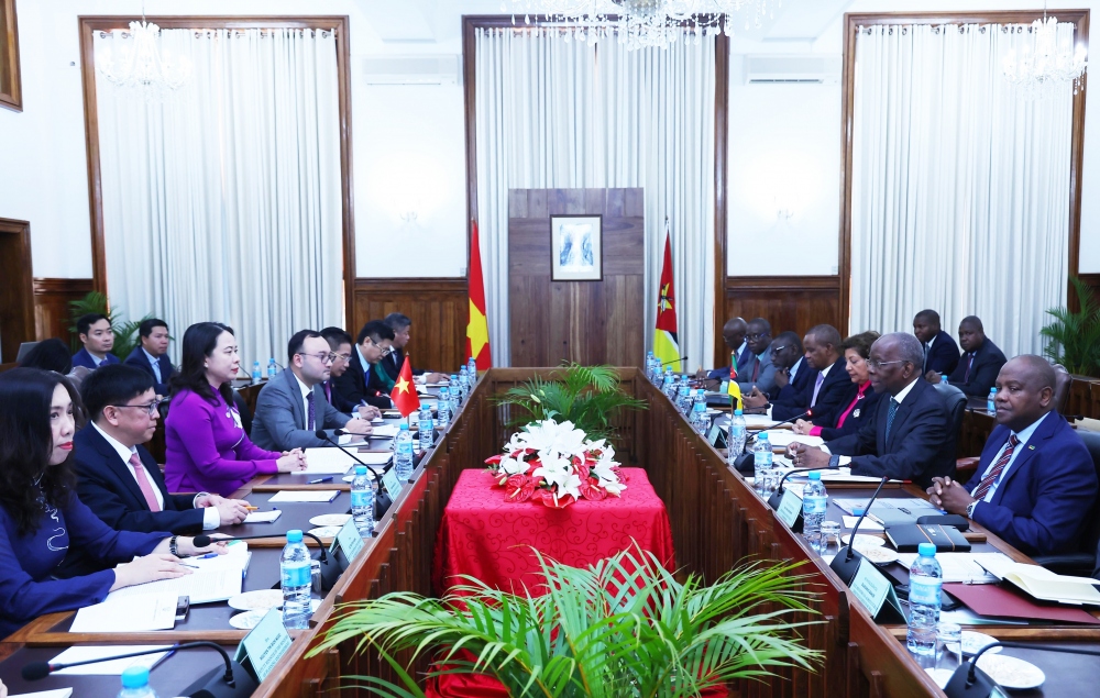 Phó Chủ tịch nước Võ Thị Ánh Xuân hội đàm với Thủ tướng Mozambique