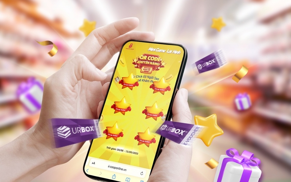Chương trình QR Code quyền năng giữa Saigon Co.op và Urbox được đông đảo khách hàng hào hứng tham gia