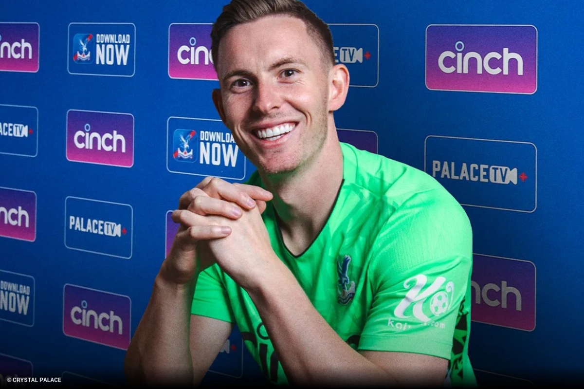 Henderson chính thức gia nhập Crystal Palace (Ảnh: Crystal Palace)