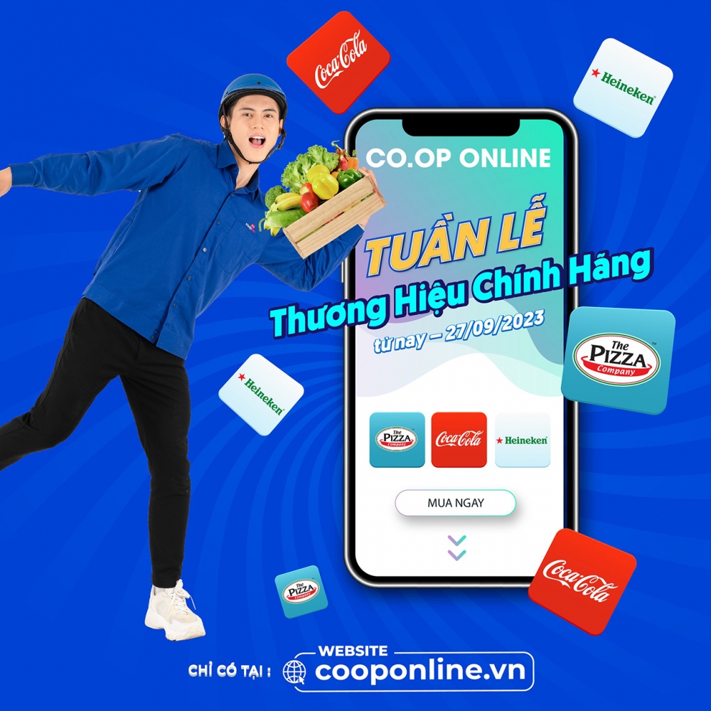 Co.opOnline tổ chức nhiều chương trình ưu đãi khách hàng