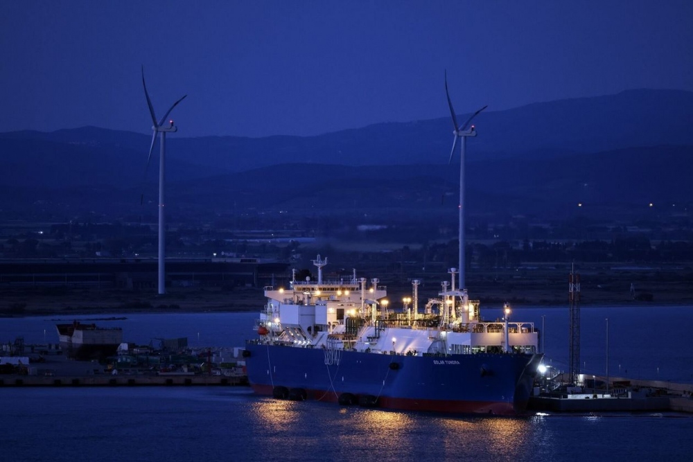 Italy có thể trở thành trung tâm khí đốt mới ở châu Âu. Ảnh: Bloomberg