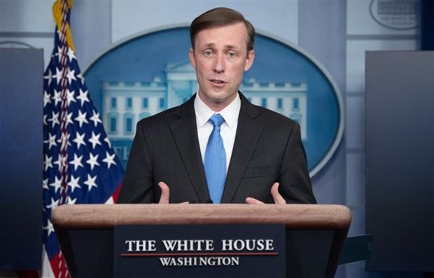 Cố vấn An ninh quốc gia Mỹ Jake Sullivan. Ảnh: AFP