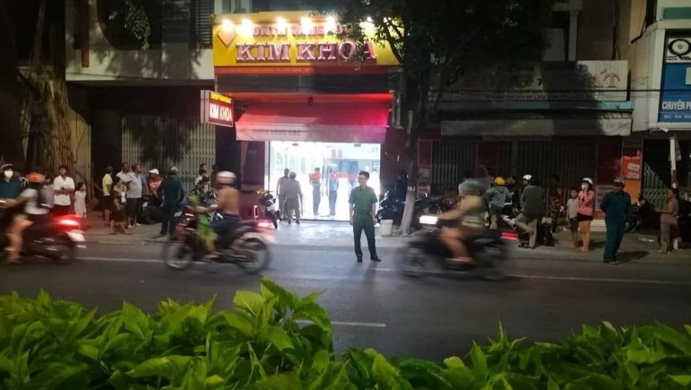 Tiệm vàng Kim Khoa - nơi xảy ra vụ cướp