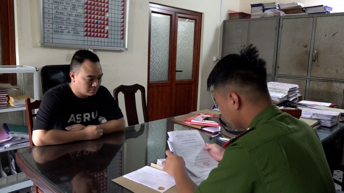 Lực lượng chức năng đang tiến hành tập hợp các tài liệu, chứng cứ để chứng minh hành vi phạm tội của Vũ Ngọc Minh.