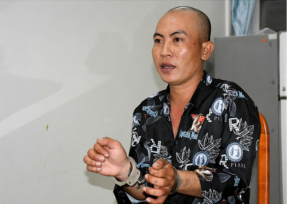 Lê Văn Tài lúc bị bắt