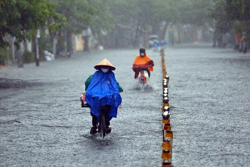 Mưa lớn ở Nam Trung Bộ, Tây Nguyên và Nam Bộ