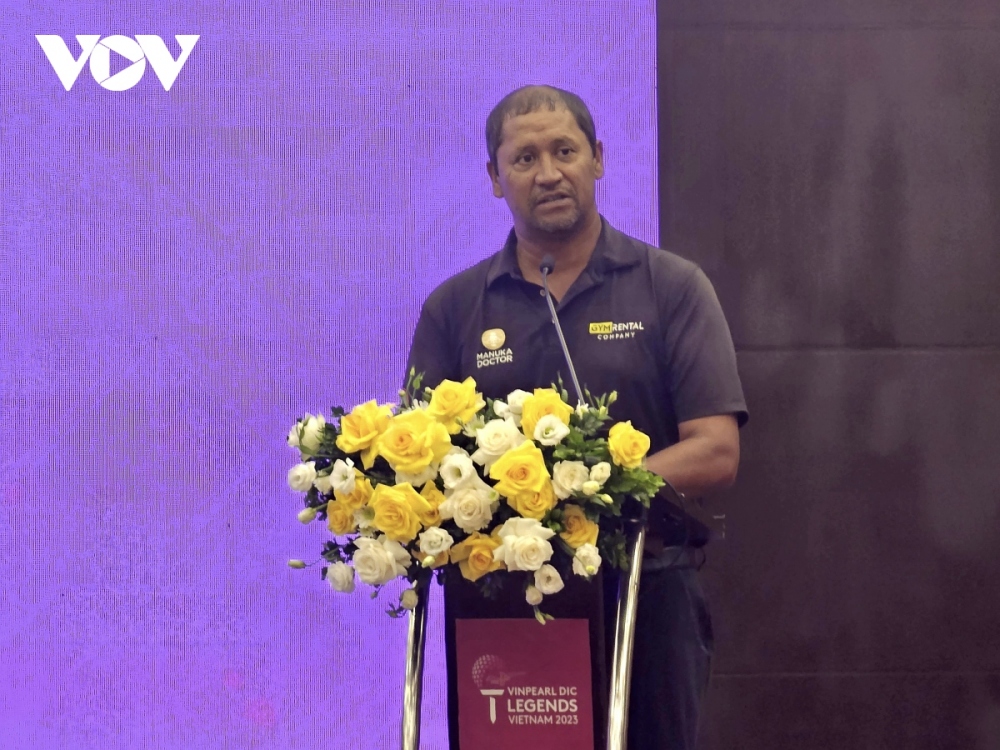 Golf legend Michael Campbell will compete at Golf - Vinpearl DIC Legends Vietnam 2023 