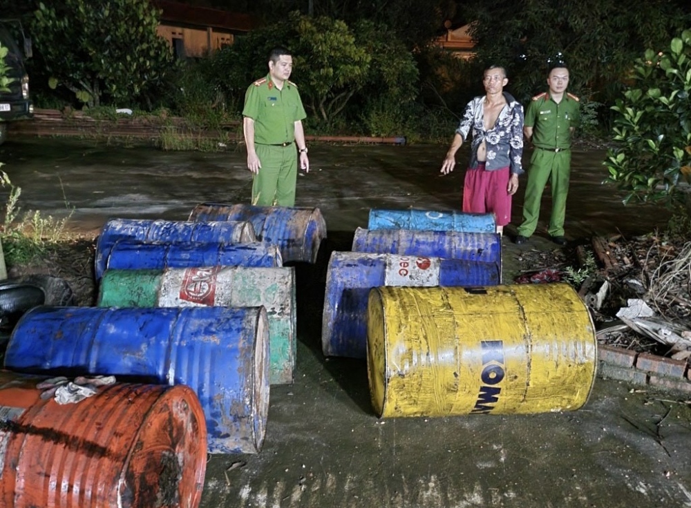 Hiện trường vụ việc (Ảnh: Công an huyện Tiên Yên)