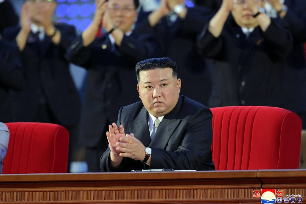 Nhà lãnh đạo Kim Jong-un nhấn mạnh “tầm quan trọng chiến lược” trong quan hệ giữa Triều Tiên với Nga. Ảnh: KCNA/AFP