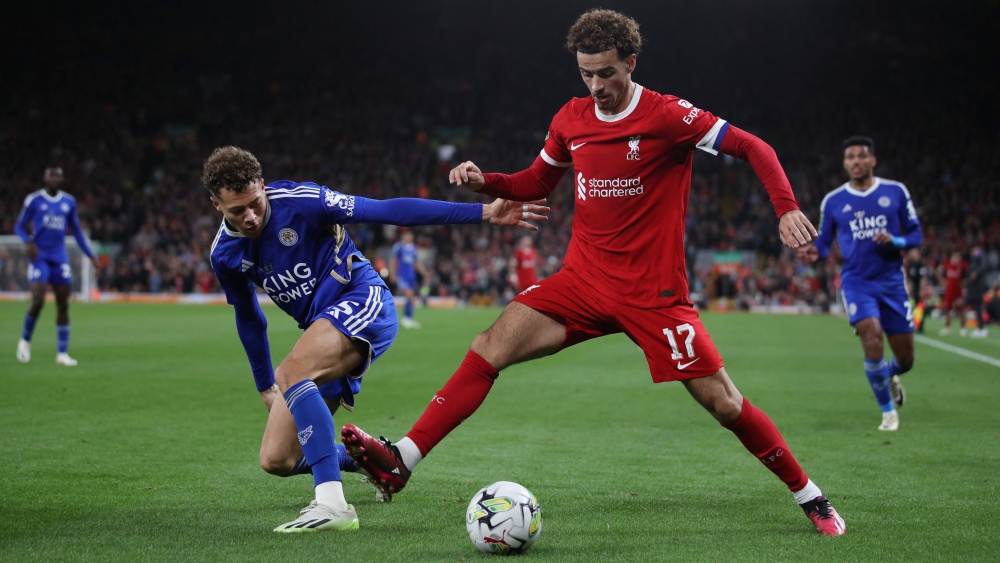 Liverpool có trận đấu với đội hạng dưới Leicester. 
