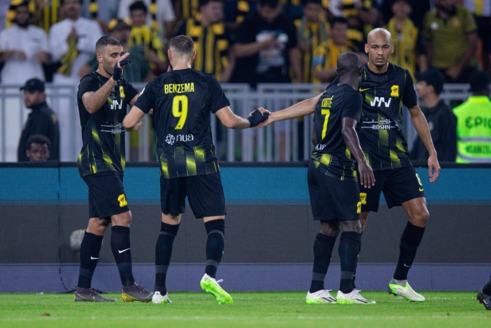 Benzema, Kante và Fabinho đang chơi tốt tại Al Ittihad (Ảnh: Getty)