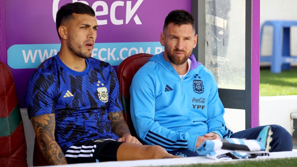 Messi không tham dự trận ĐT Argentina thắng ĐT Bolivia 3-0. (Ảnh: Getty)
