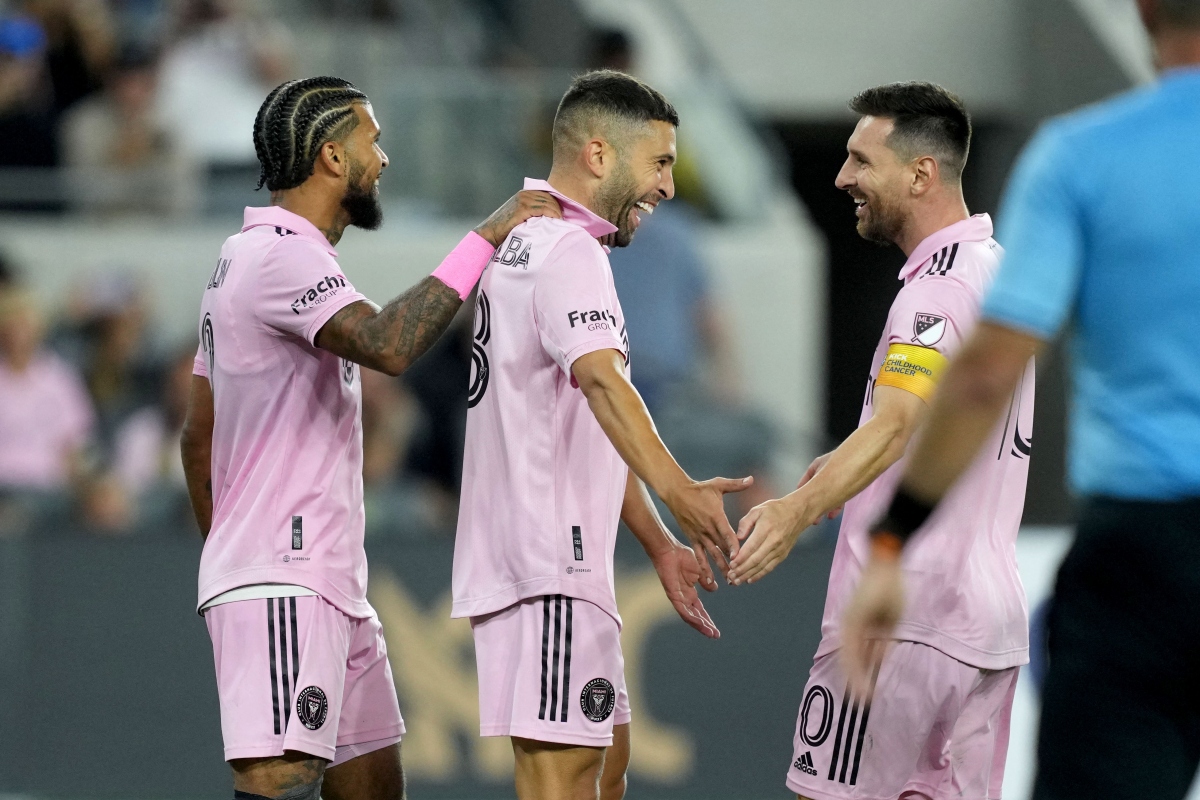 Inter Miami giành chiến thắng 3-1 trước LAFC. (Ảnh: Reuters)