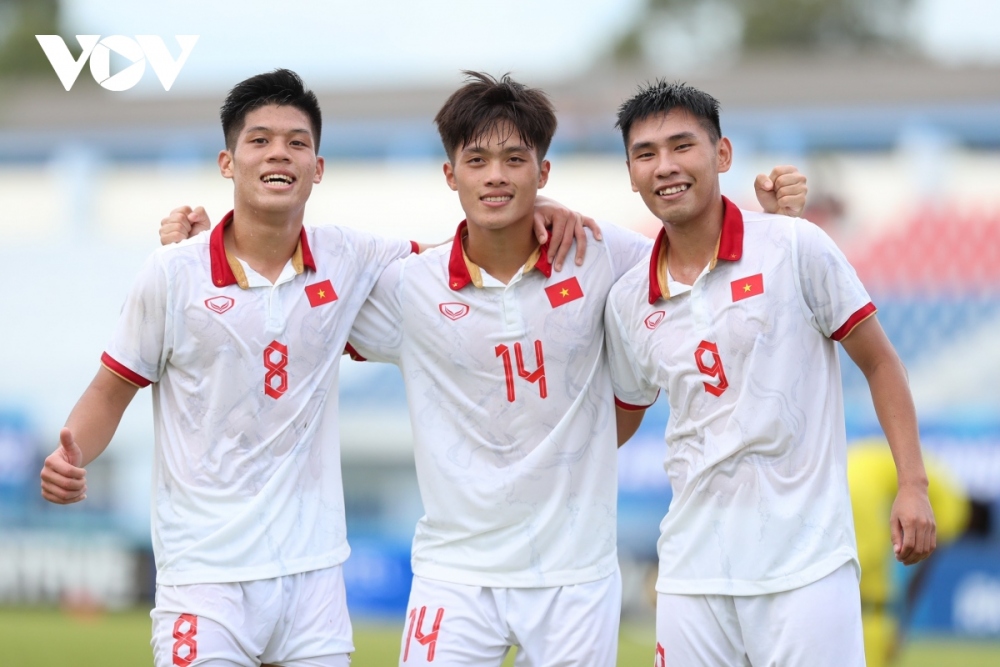 Olympic Việt Nam có lựa chọn đa dạng trên hàng công. (Ảnh: WS)