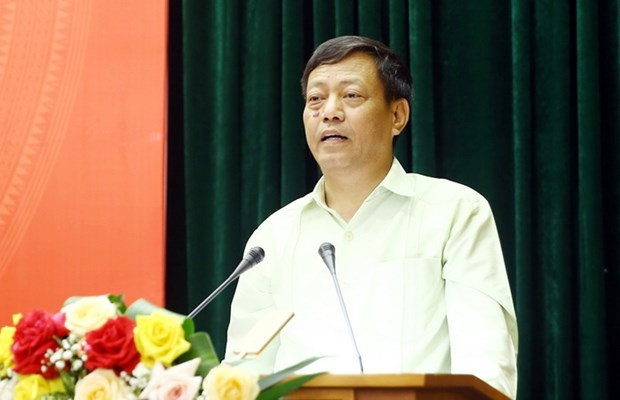 Trưởng ban Tổ chức Tỉnh ủy Bắc Giang Tống Ngọc Bắc. (Nguồn: báo Bắc Giang)