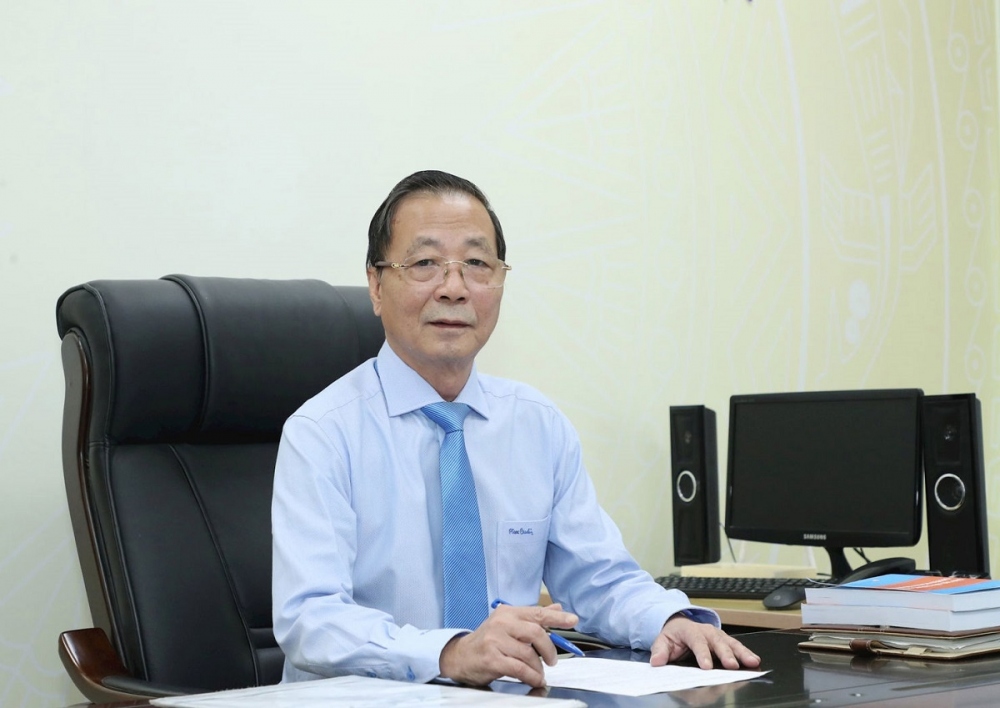 Ông Nguyễn Tiến Thoả - Chủ tịch Hội Thẩm định giá Việt Nam, nguyên Cục trưởng Cục Quản lý giá, Bộ Tài chính (Ảnh: KT)