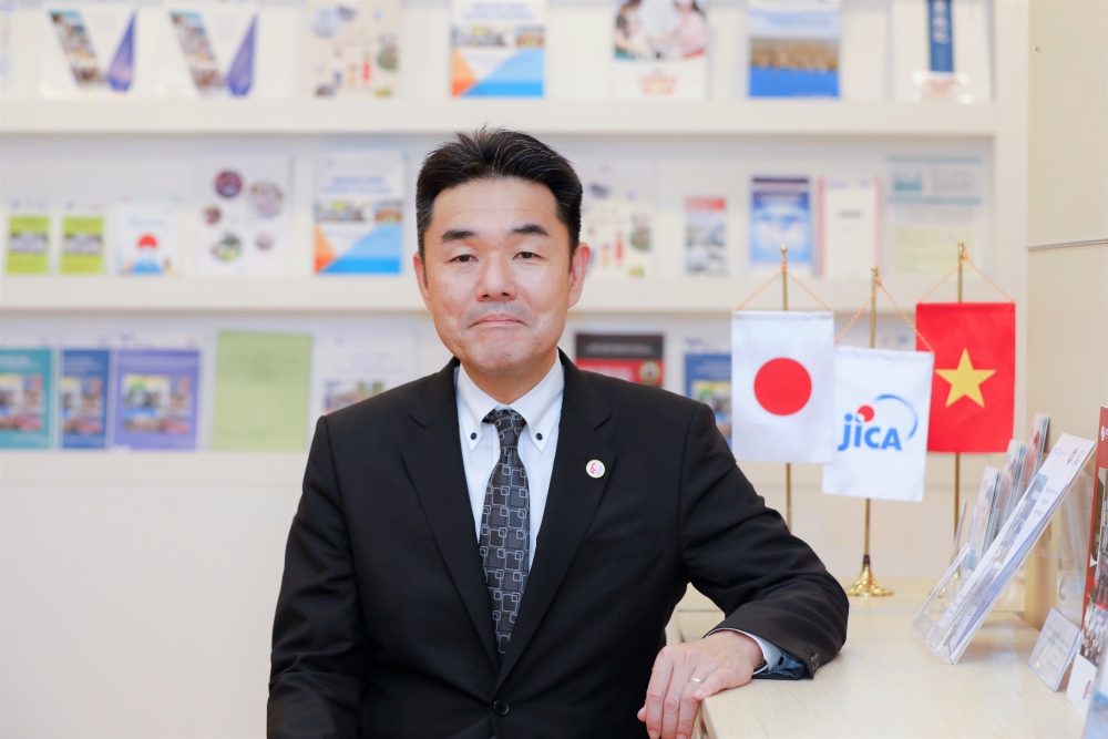 Ông Sugano Yuichi - Trưởng đại diện văn phòng JICA Việt Nam. Ảnh JICA