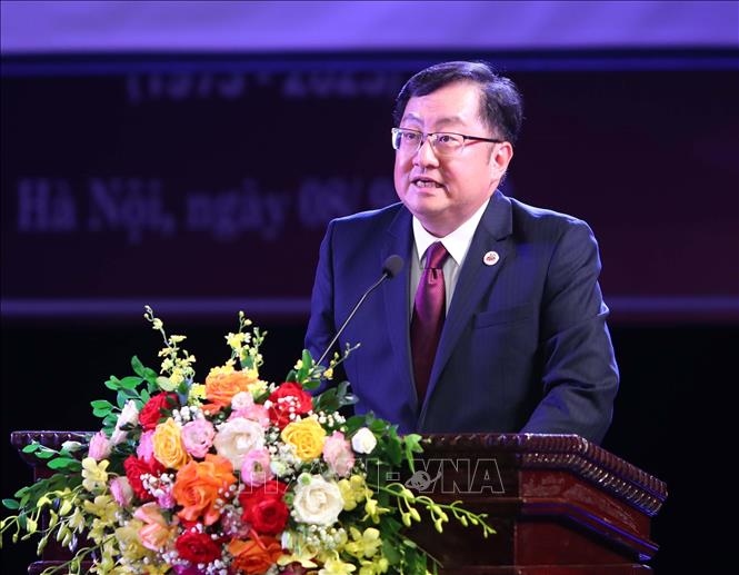 Đại sứ đặc mệnh toàn quyền Malaysia tại Việt Nam Dato' Tan Yang Thai phát biểu. Ảnh: An Đăng/TTXVN