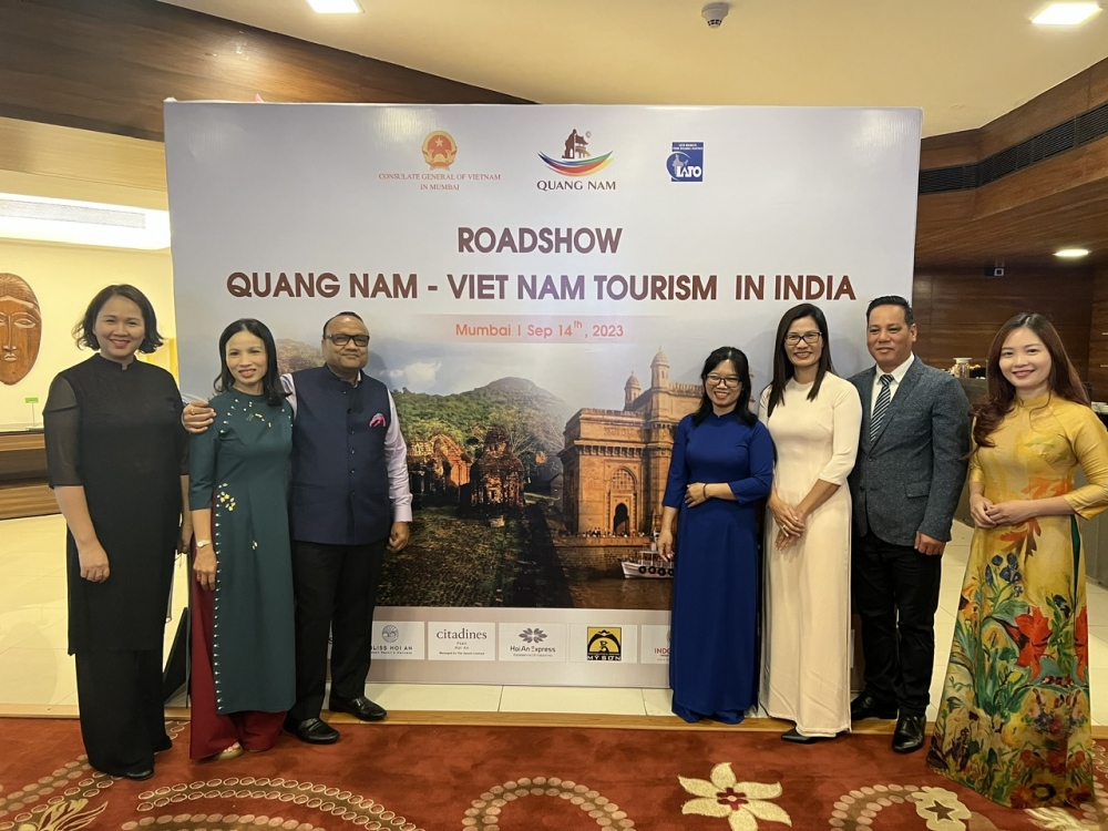 Chương trình xúc tiến du lịch Quảng Nam lần đầu tiên được tổ chức tại Ấn Độ. Nguồn: B.S.