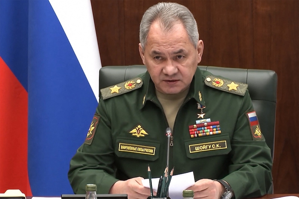 Bộ trưởng Quốc phòng Nga Sergey Shoigu thăm chính thức Iran (Ảnh: AFP).