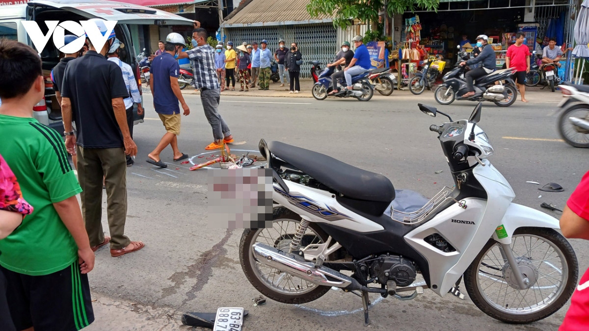 Vụ tai nạn giao thông vào chiều 4/9 tại Quốc lộ 50, tỉnh Tiền Giang làm 1 người đi xe gắn máy tử vong