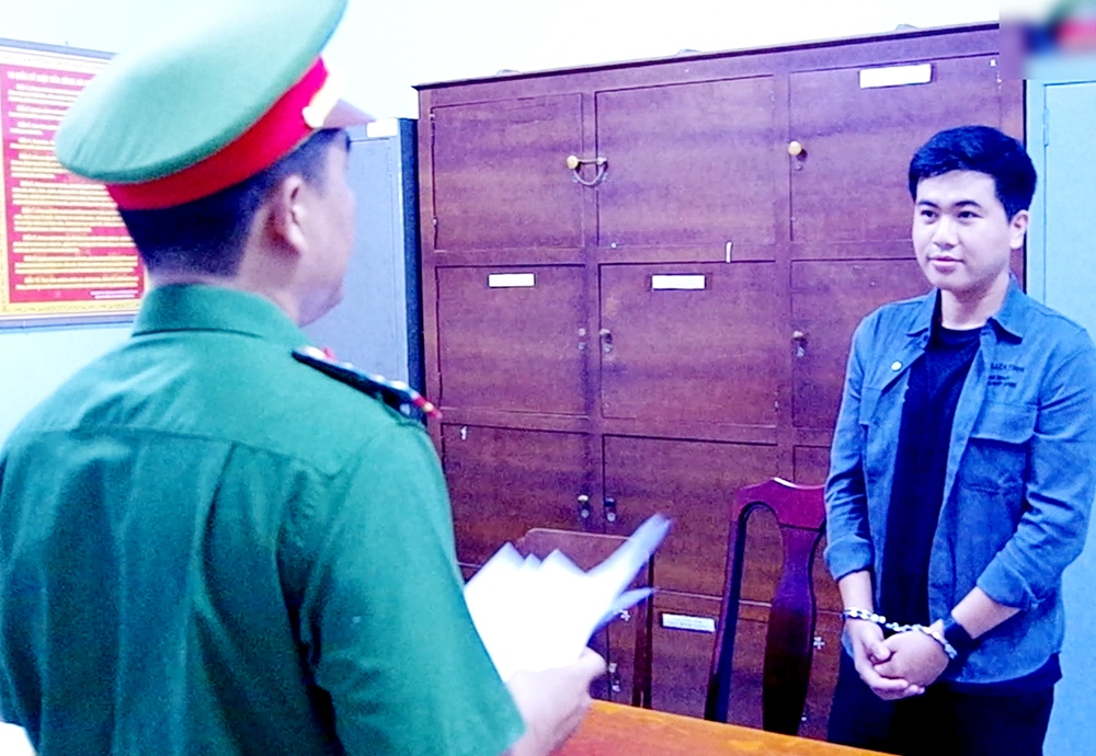 Thi hành Lệnh bắt tạm giam đối với Nguyễn Hữu Thái