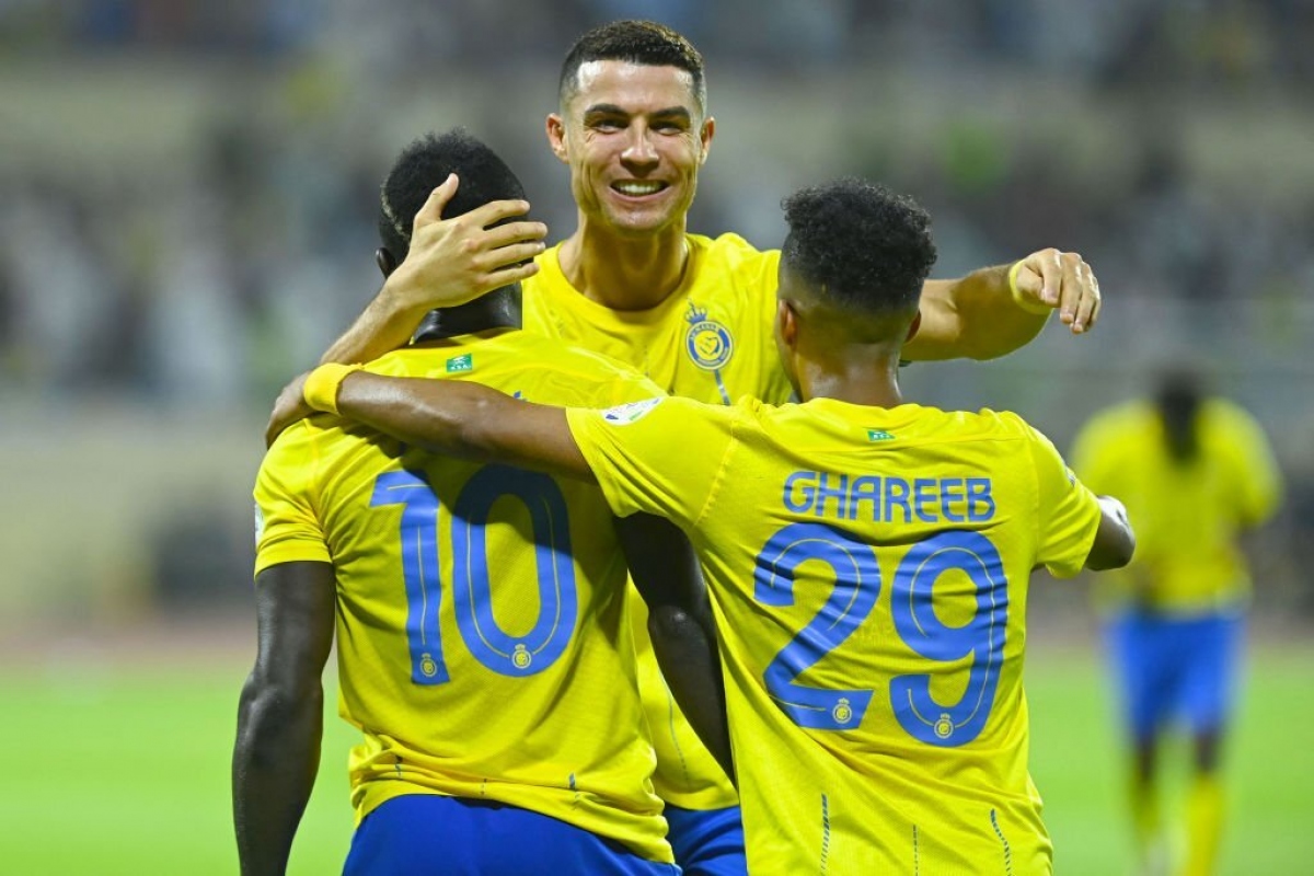 Ronaldo dẫn đầu danh sách ghi bàn tại giải VĐQG Saudi Arabia (Ảnh: Getty)