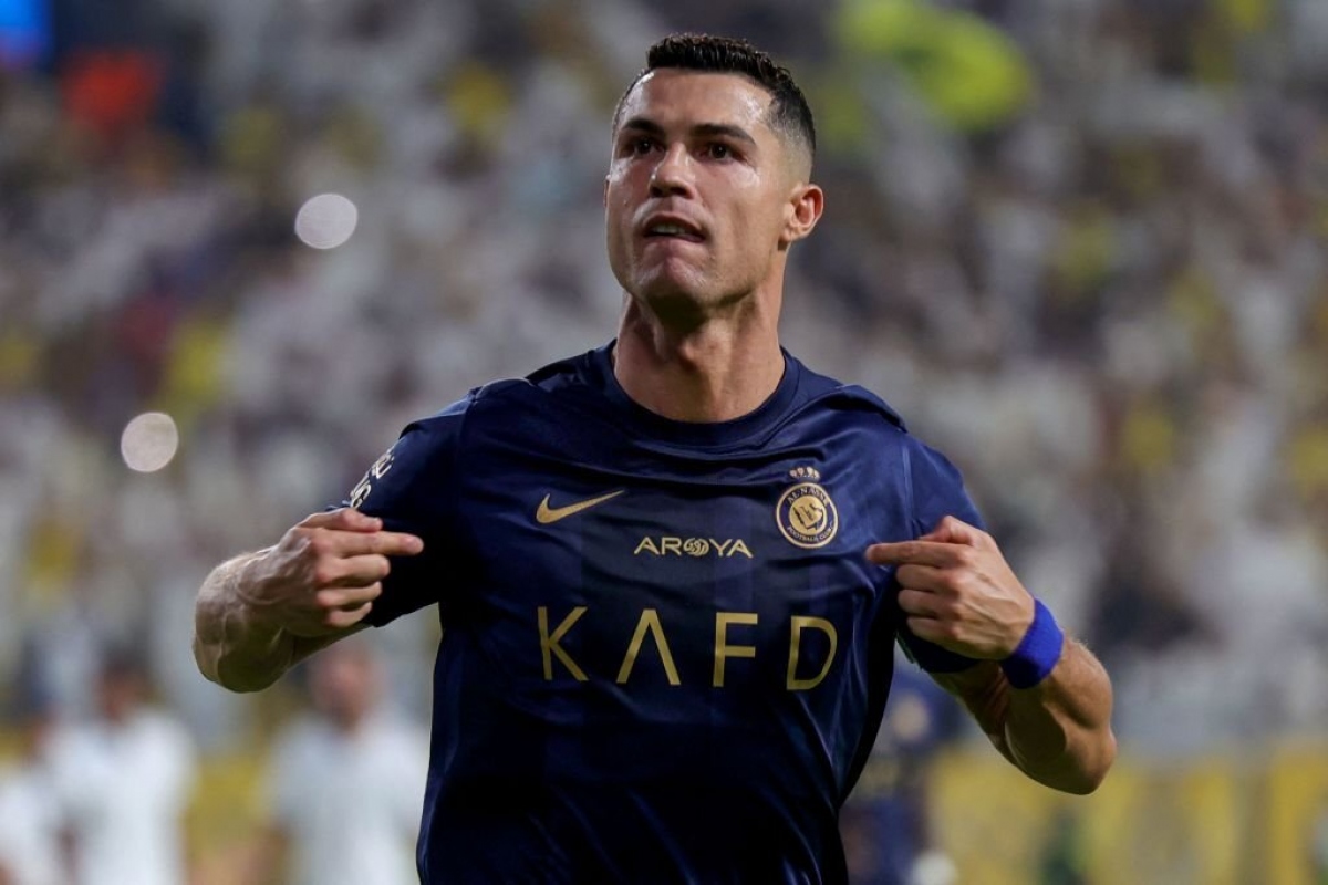 Ronaldo đang chơi thăng hoa tại Al Nassr (Ảnh: Getty)