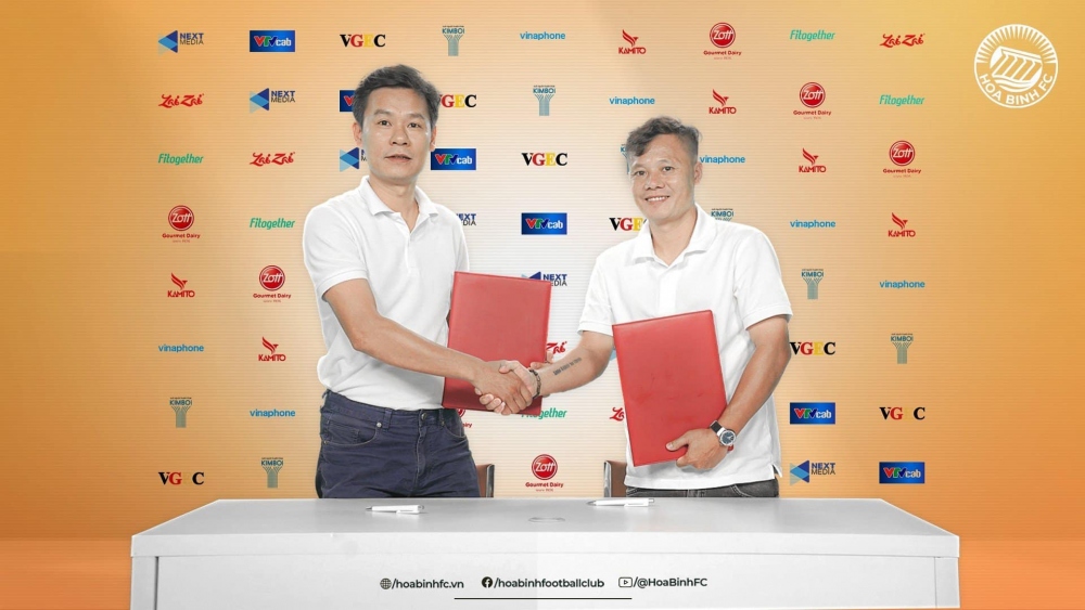 Thành Lương chính thức dẫn dắt Hòa Bình FC. (Ảnh: CLB)