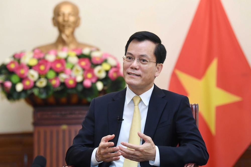 Thứ trưởng Bộ Ngoại giao Hà Kim Ngọc.