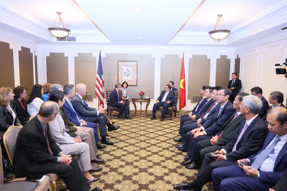 Quang cảnh buổi tiếp.