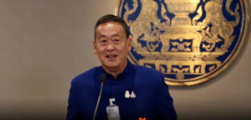 Thủ tướng Srettha Thavisin tại cuộc họp nội các hôm 13/9/2023. Ảnh: Thai PBS