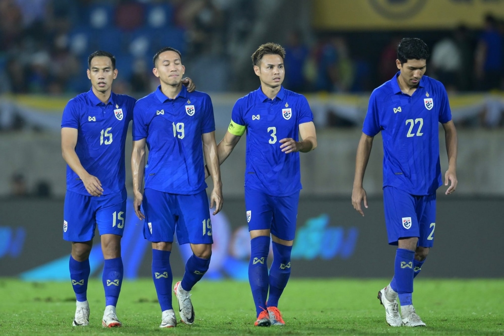 Thái Lan thua 4-5 ở loạt luân lưu trước Iraq (Ảnh: FAT)
