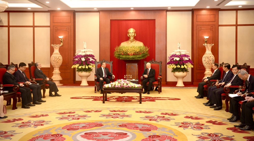 Quang cảnh buổi tiếp