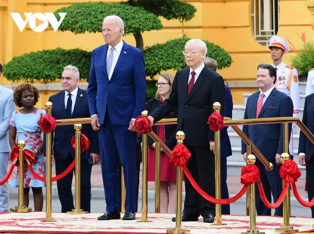 Chính giới Mỹ tiếp tục có những phản hồi tích cực về chuyến thăm Việt Nam của Tổng thống Joe Biden