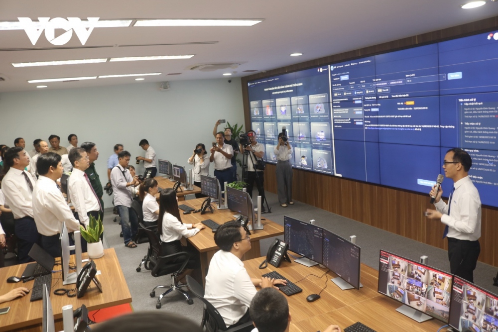 Trung tâm giám sát, điều hành thông minh thành phố Đà Nẵng (IOC).