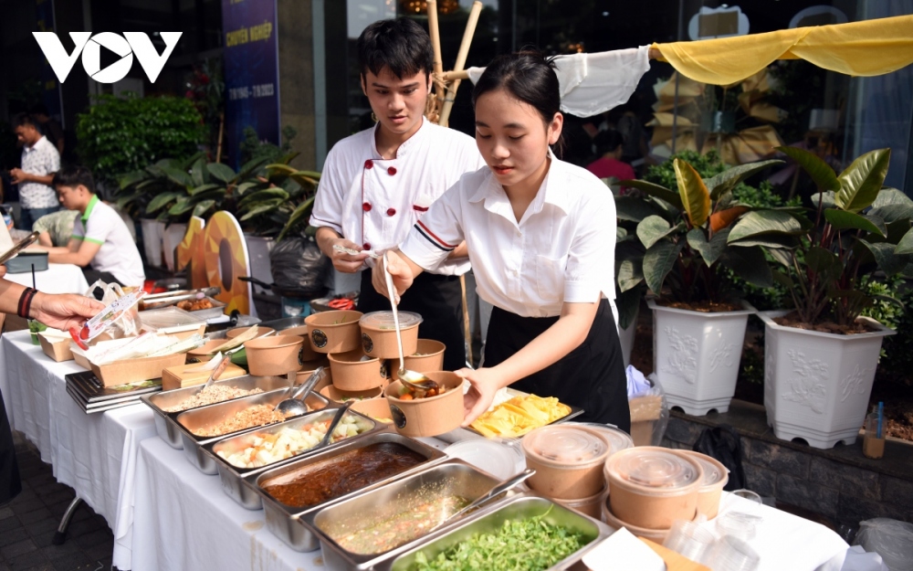A wide range of products go on sale at the fair in an effort to raise funds for disadvantaged people residing in remote areas.