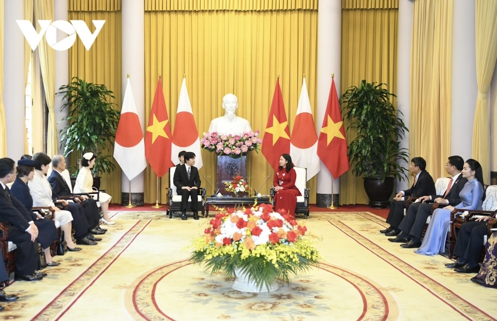 The pair hold high-level talks shortly after the conclusion of the welcoming ceremony.