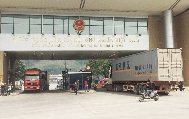 Kim ngạch xuất khẩu nông sản từ đầu năm đến nay qua Cửa khẩu quốc tế đường bộ số II Kim Thành tăng gần 116% so với cùng kỳ năm trước (Ảnh minh họa: KT)